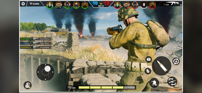 World War 2Gun Shooting Games