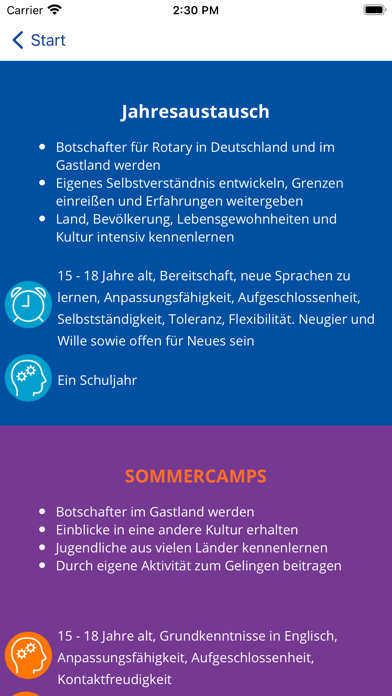 Rotary Jugenddienst D1800 Screenshot