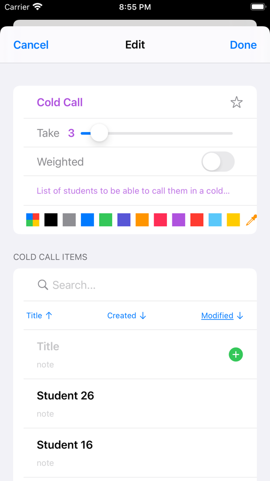 #4. Routine Randomizer (iOS) Podle: Nurhan Ilhanov