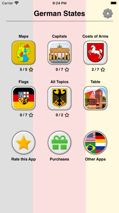 German States - Geography Quiz Screenshot