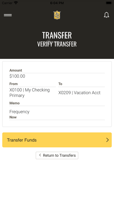 Thayer County Bank Screenshot