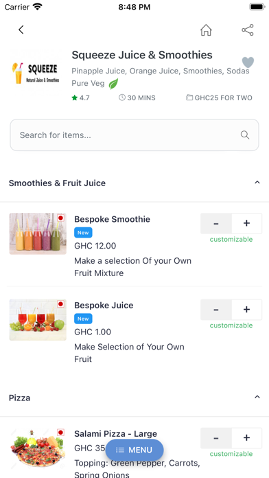 FoodyGhana Screenshot
