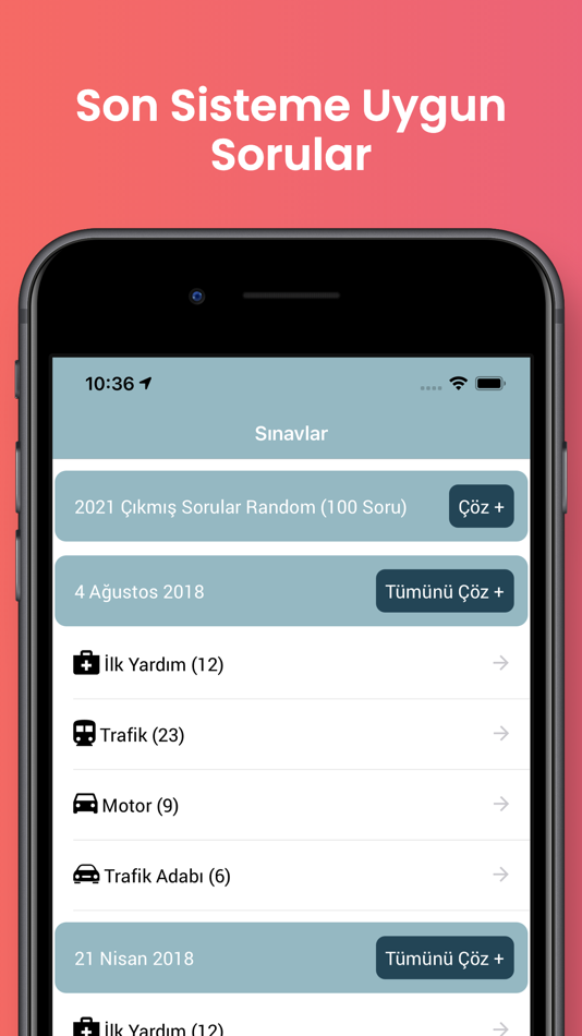 #1. Questions for Driving License (iOS) 由: Emrah Yurttutan