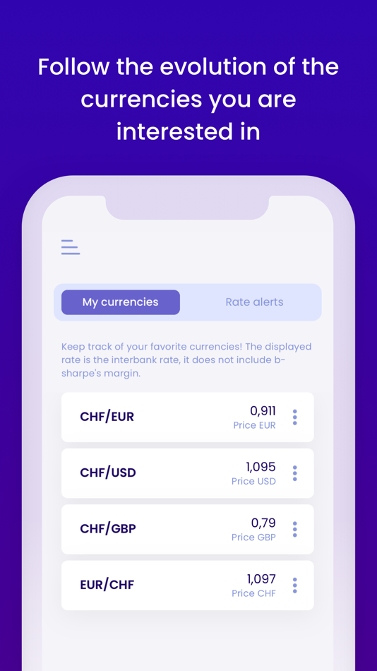 #7. b-sharpe - Currency exchange (iOS) 由: b-Sharpe SA
