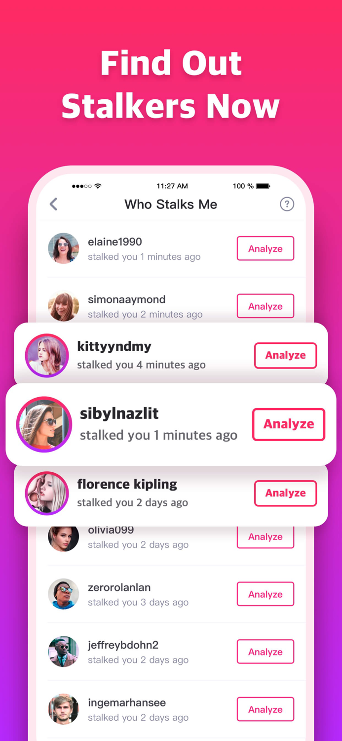 iFollowers Analyze followers