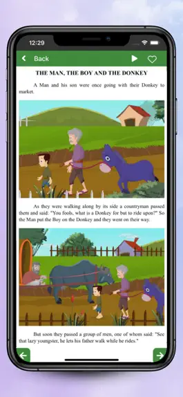 Game screenshot English story : picture, audio apk