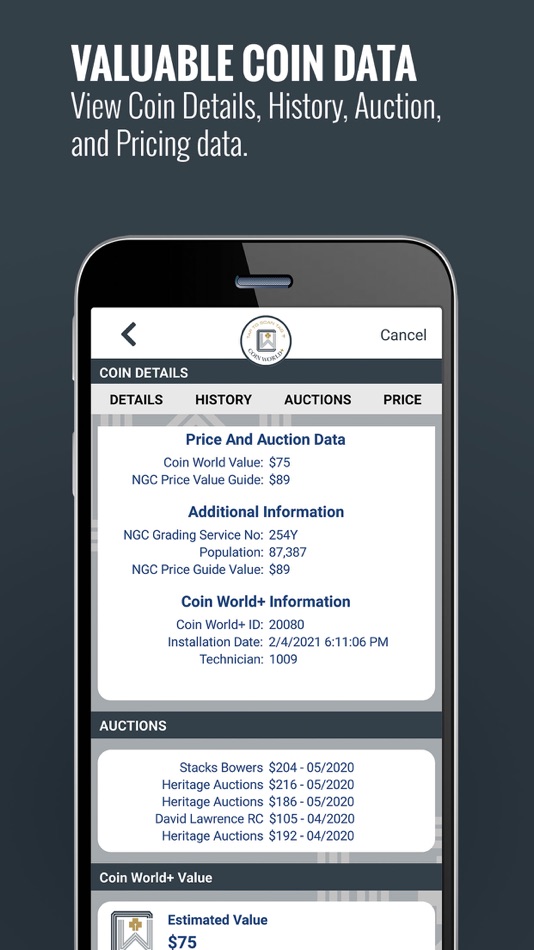 #2. Coin World+ (iOS) 由: Amos Media Company