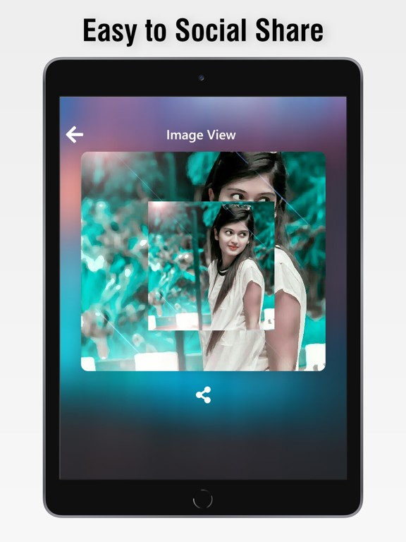 Screenshot #6 pour Bokeh Effect Photo Editor