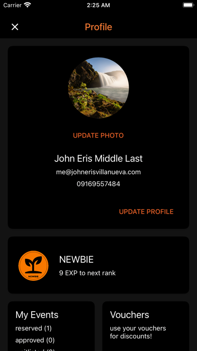 TakeFive Outdoors Screenshot