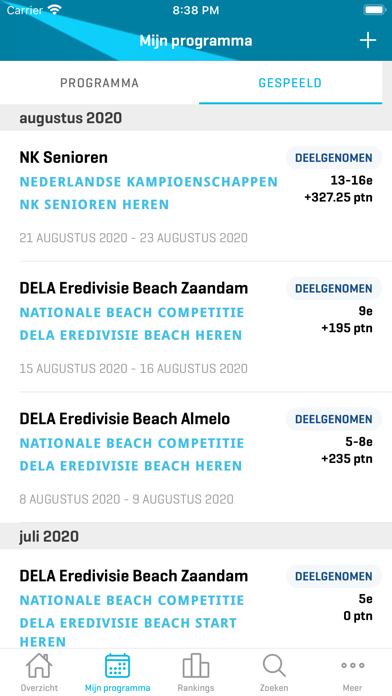 Mijn Beachvolleybal Screenshot