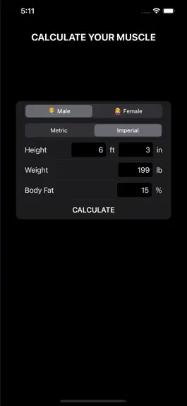 Game screenshot Muscle Calculator hack