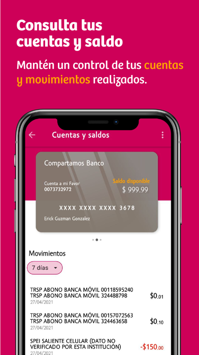 Compartamos Móvil Screenshot