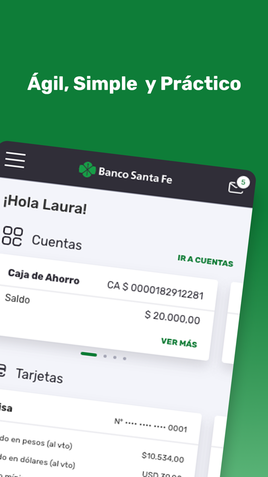 APP Banco Santa Fe - 1.64.4 - (iOS)