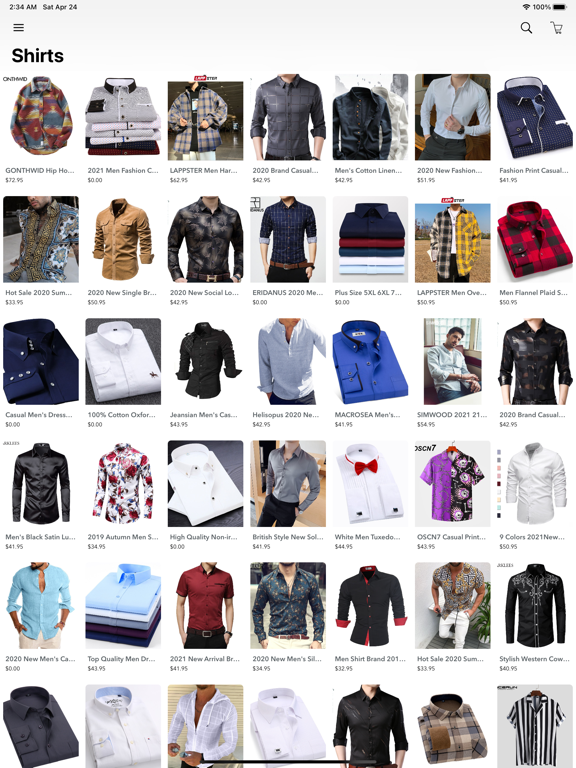 Smart Mens Clothing Shop screenshot 3