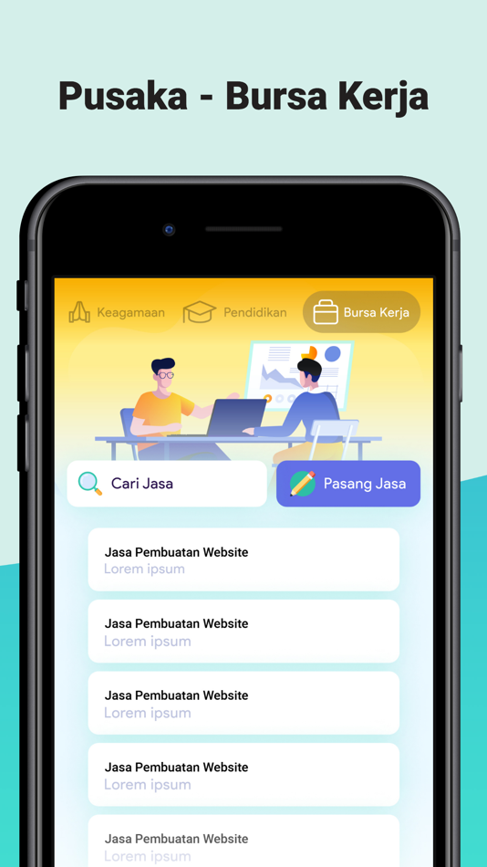 #4. Pusaka (iOS) Podle: PT Connexist Indonesia