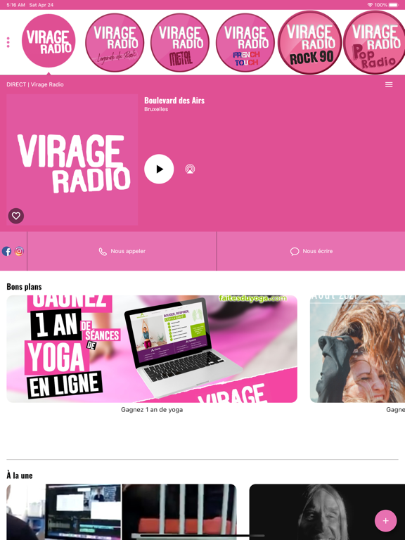 Screenshot #5 pour Virage Radio