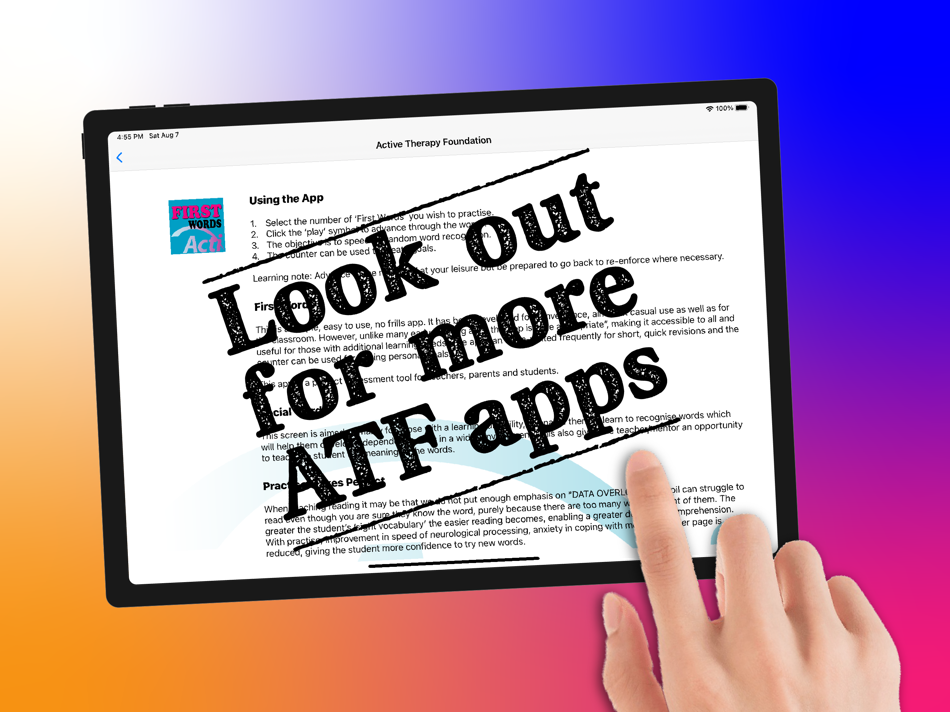 #7. First Words ATF (iOS) 由: Active Therapy Development Limited