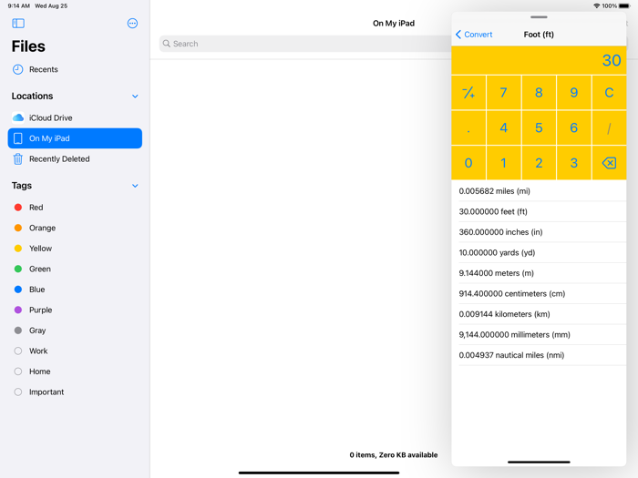 Offline Units Converter