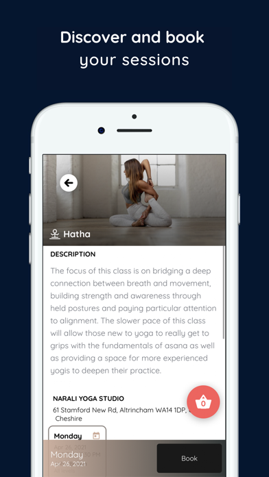 Narali Yoga Studio Screenshot