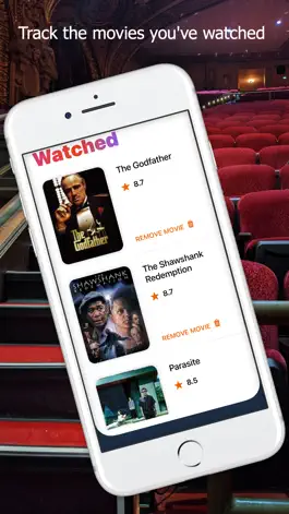 Game screenshot Watched - Movie Tracker apk