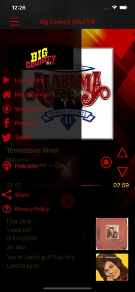 Game screenshot WQAH Big Country apk