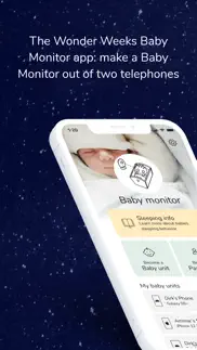 the wonder weeks: baby monitor iphone screenshot 1