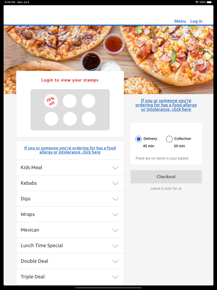 King of Pizza Watford