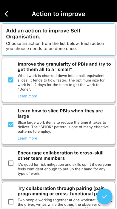 Agile IQ Screenshot