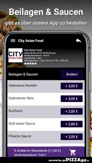 How to cancel & delete city asian food bremen 1