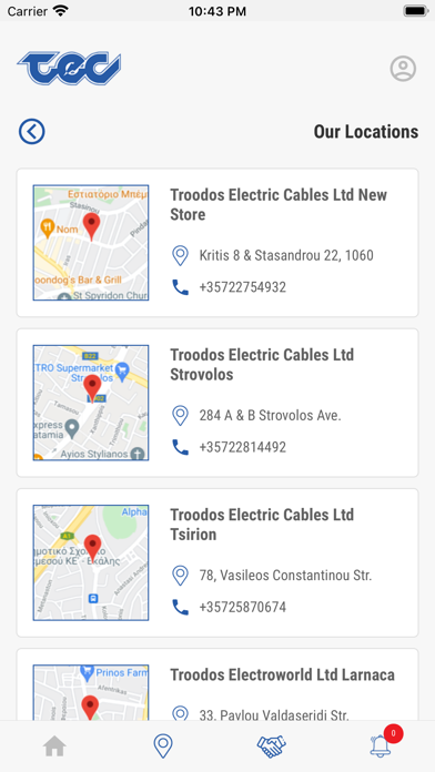 Troodos Electric Cables Screenshot