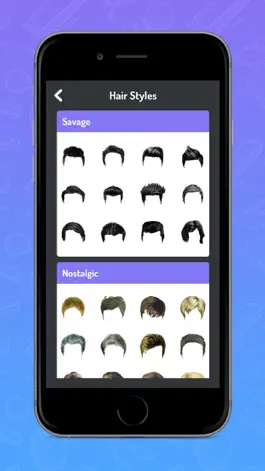 Game screenshot Mens Hairstyle Changer apk