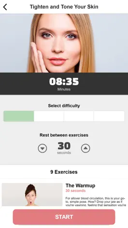 Game screenshot Упражнения для лица apk