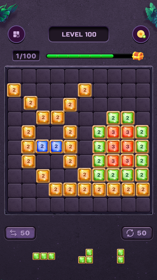 #9. Block Puzzle - Fun Brain Games (iOS) By: Guru Smart Holding Limited
