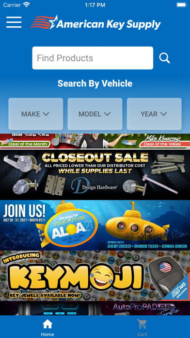 American Key Supply Screenshot