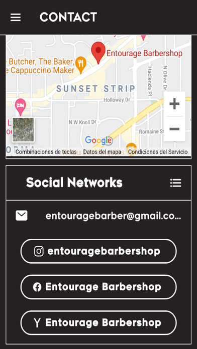 Entourage Barbershop Screenshot