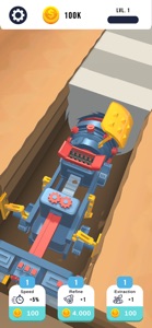Idle Tunnel Digger screenshot #2 for iPhone