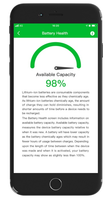 Birdie1 Batteri Screenshot