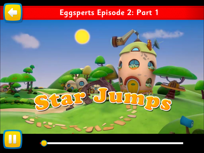Eggsperts Star Jumps