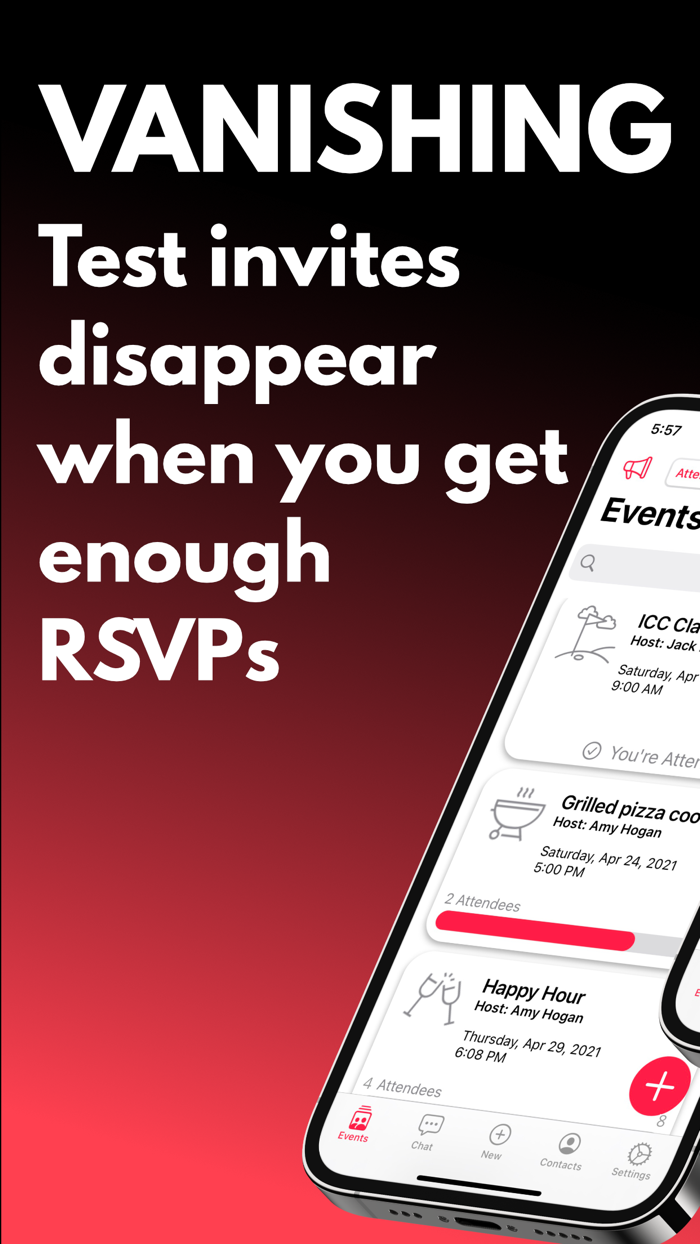 KnokKnok Vanishing Invites