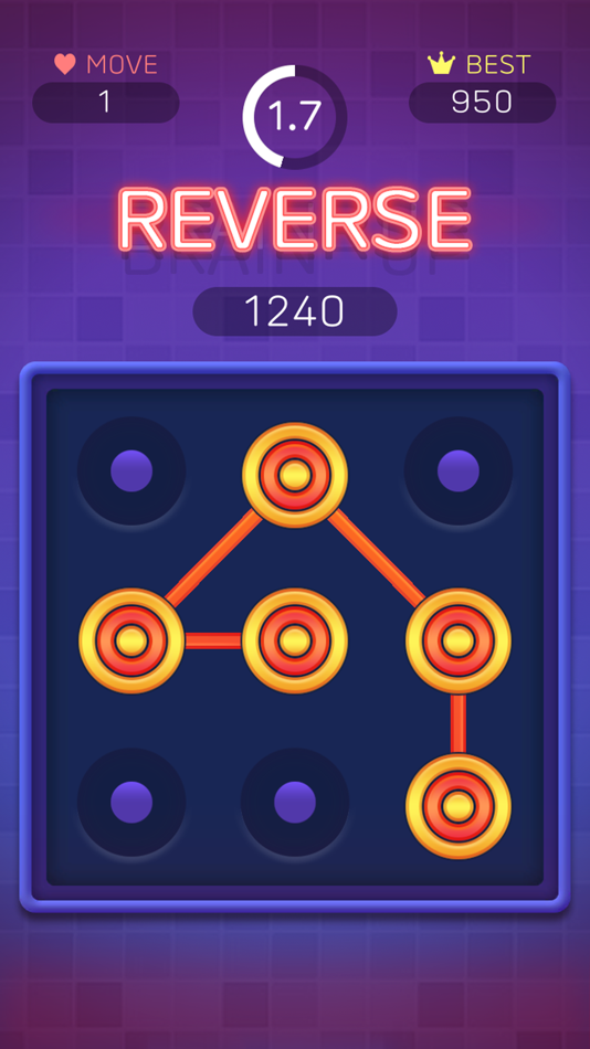 #3. One Line Speed Puzzle (iOS) 由: Ndolphin Connect