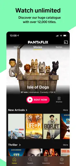 Game screenshot PANTAFLIX - Movies & TV Shows apk