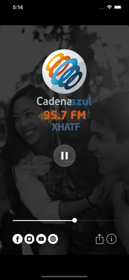 Game screenshot Cadena Azul Radio apk