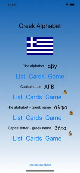 Game screenshot Greek Letters - learn and play mod apk