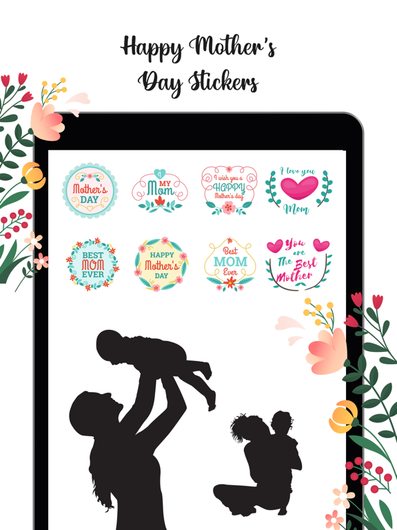 Screenshot #5 pour Happy Mother's Day Stickers!!