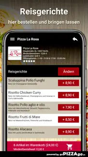 How to cancel & delete pizza la rosa berlin 2