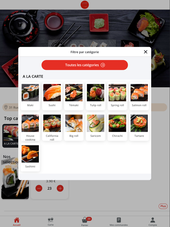 Screenshot #4 pour SushiBoutik ®
