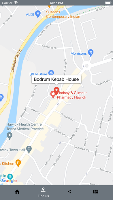 Bodrum Kebab House Hawick Screenshot