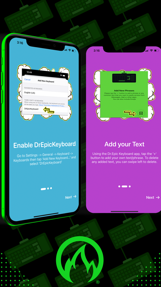 #1. DR.EPIC KEYBOARD (iOS) Podle: DR. EPIC
