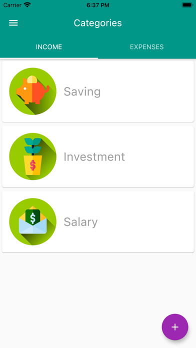 SimpleMoney - Personal finance Screenshot