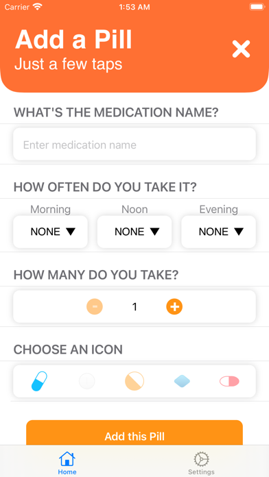 The MedMinder Screenshot